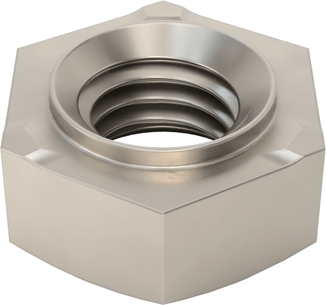 Titanyum Altıgen Kaynak Somunu, M10 x 1,5 mm Diş Boyutu