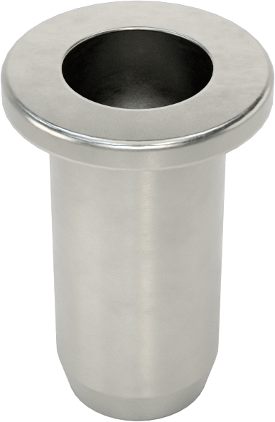 18-8 Paslanmaz Çelik Perçin Somunu, M4 x 0,7 mm Diş, 12,5 mm Uzunluk