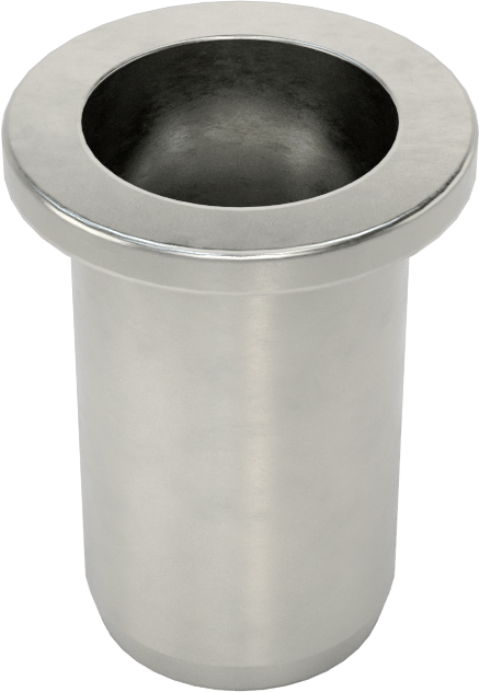 18-8 Paslanmaz Çelik Perçin Somunu, M8 x 1,25 mm Diş, 18,5 mm Uzunluk