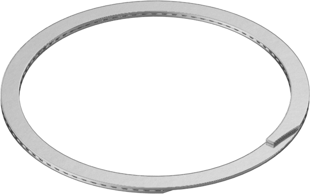 Spiral iç tutma halkası, 5/8" İç Çap için, 18-8 Paslanmaz Çelik