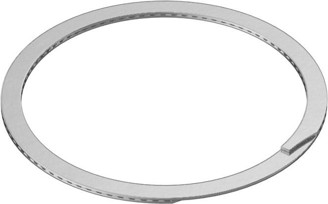 Spiral iç tutma halkası, 1" İç Çap için, 18-8 Paslanmaz Çelik