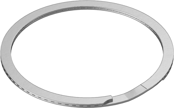 Spiral iç tutma halkası, 1-7/8" İç Çap için, 18-8 Paslanmaz Çelik