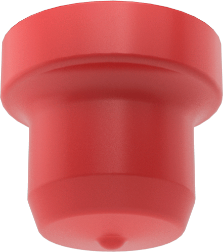 İtme Tipi İçi Boş Fişler, 0,39 inç İç Çap için, 3/8" Diş Çapı Düz Dişli Boru ve 1/8 NPT