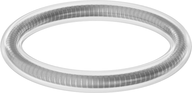 Viton® Floroelastomer O-Ring, Ultra Kimyasal Dirençli, FEP Kaplı, Dash No. 014