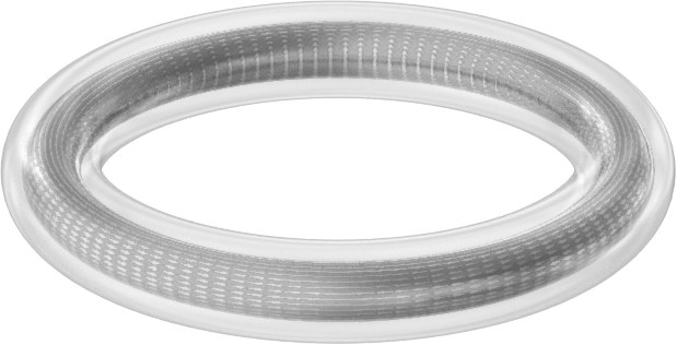 Viton® Floroelastomer O-Ring, Ultra Kimyasal Dirençli, FEP Kaplı, Dash No. 112
