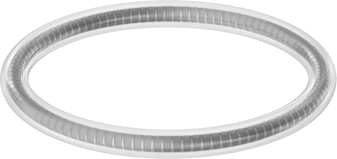 Viton® Floroelastomer O-Ring, Ultra Kimyasal Dirençli, FEP Kaplı, Dash No. 121