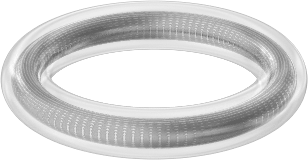 Viton® Floroelastomer O-Ring, Ultra Kimyasal Dirençli, FEP Kaplı, Dash No. 111