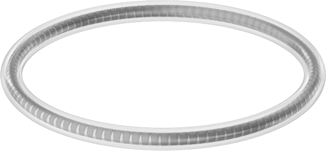 Viton® Floroelastomer O-Ring, Ultra Kimyasal Dirençli, FEP Kaplı, Dash No. 021