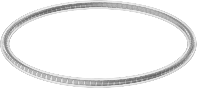 Viton® Floroelastomer O-Ring, Ultra Kimyasal Dirençli, FEP Kaplı, Dash No. 028