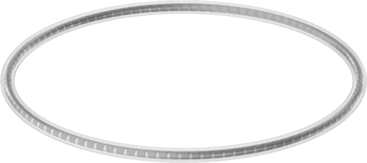 Viton® Floroelastomer O-Ring, Ultra Kimyasal Dirençli, FEP Kaplı, Dash No. 031