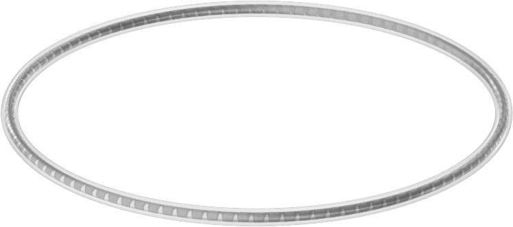 Viton® Floroelastomer O-Ring, Ultra Kimyasal Dirençli, FEP Kaplı, Dash No. 033