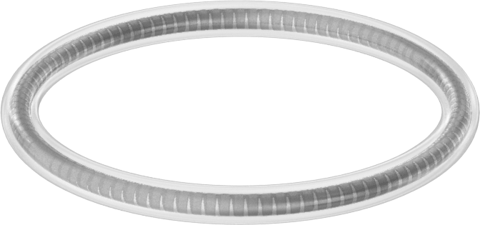 Viton® Floroelastomer O-Ring, Ultra Kimyasal Dirençli, FEP Kaplı, Dash No. 122