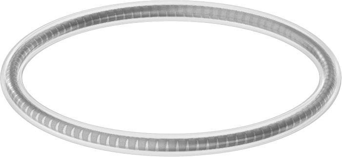 Viton® Floroelastomer O-Ring, Ultra Kimyasal Dirençli, FEP Kaplı, Dash No. 127