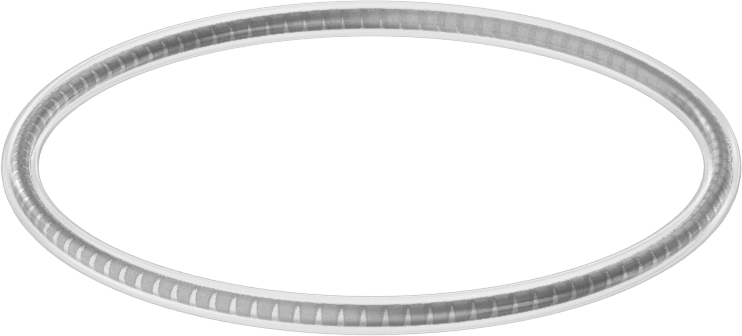 Viton® Floroelastomer O-Ring, Ultra Kimyasal Dirençli, FEP Kaplı, Dash No. 134