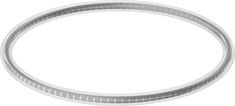 Viton® Floroelastomer O-Ring, Ultra Kimyasal Dirençli, FEP Kaplı, Dash No. 135
