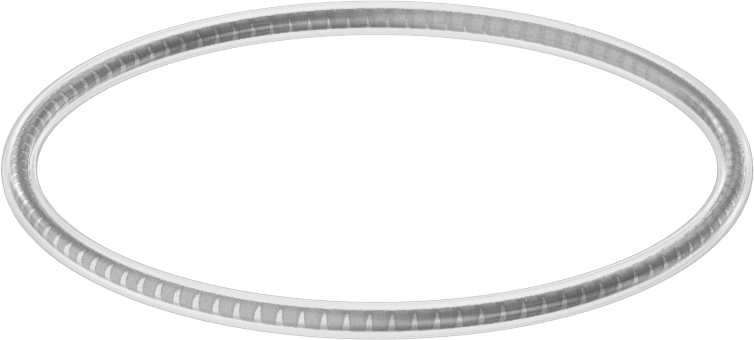 Viton® Floroelastomer O-Ring, Ultra Kimyasal Dirençli, FEP Kaplı, Dash No. 136