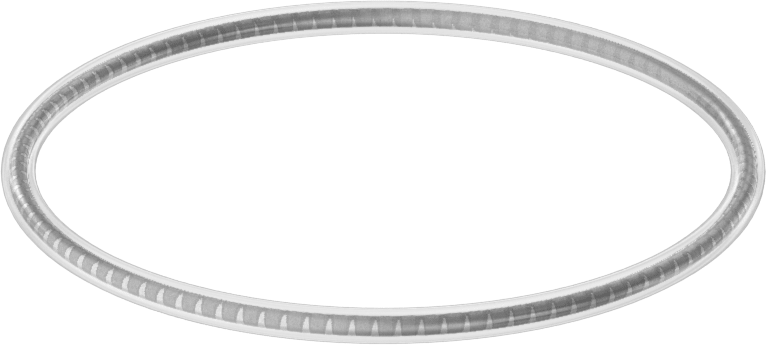 Viton® Floroelastomer O-Ring, Ultra Kimyasal Dirençli, FEP Kaplı, Dash No. 138