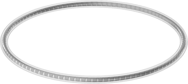 Viton® Floroelastomer O-Ring, Ultra Kimyasal Dirençli, FEP Kaplı, Dash No. 142