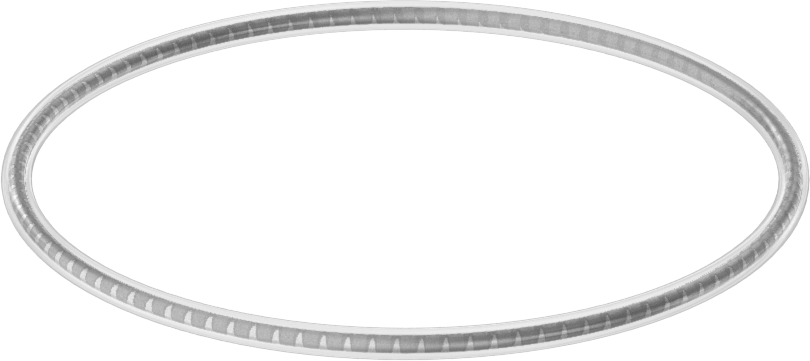 Viton® Floroelastomer O-Ring, Ultra Kimyasal Dirençli, FEP Kaplı, Dash No. 145
