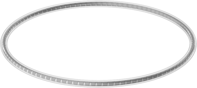 Viton® Floroelastomer O-Ring, Ultra Kimyasal Dirençli, FEP Kaplı, Dash No. 147