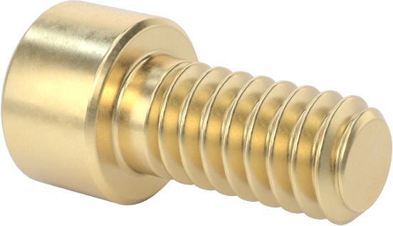 Pirinç Soket Başlı Vida, 0-80 Diş Boyutu, 1/8" Uzunluk