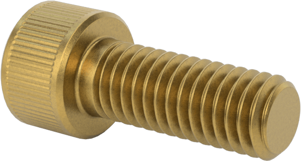 Pirinç Soket Başlı Vida, 10-32 Diş Boyutu, 1/2" Uzunluk