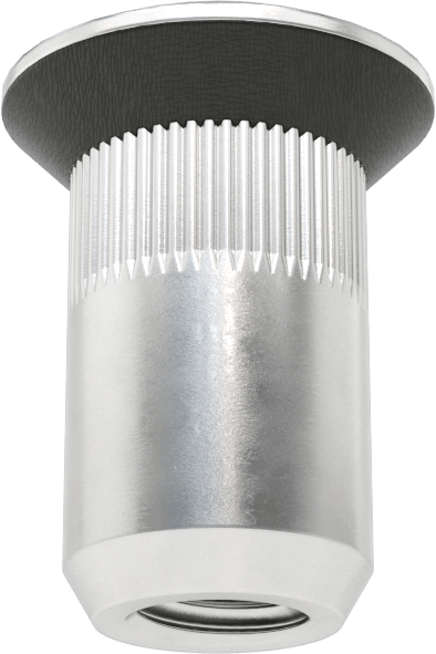 Flanş Sızdırmazlık Perçin Somunu, M4 x 0,7 mm Diş