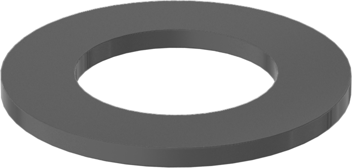 Fiberglas Pul, 1" Vida Boyutu için, 1.015" ID, 1.755" OD