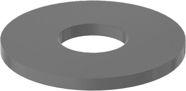 Fiberglas Pul, 2 Numaralı Vida Boyutu için, 0.094" ID, 0.250" OD
