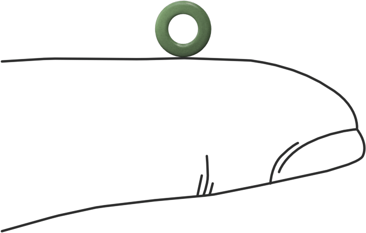 Fiberglas Pul, M3 Vida Boyutu için, 3.2 mm ID, 6.0 mm OD