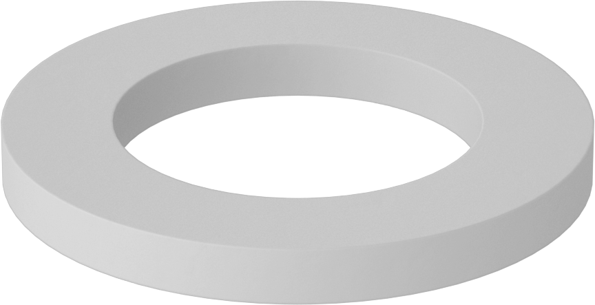 Fiberglas Pul, 3/8" Vida Boyutu için, 0.390" ID, 0.625" OD