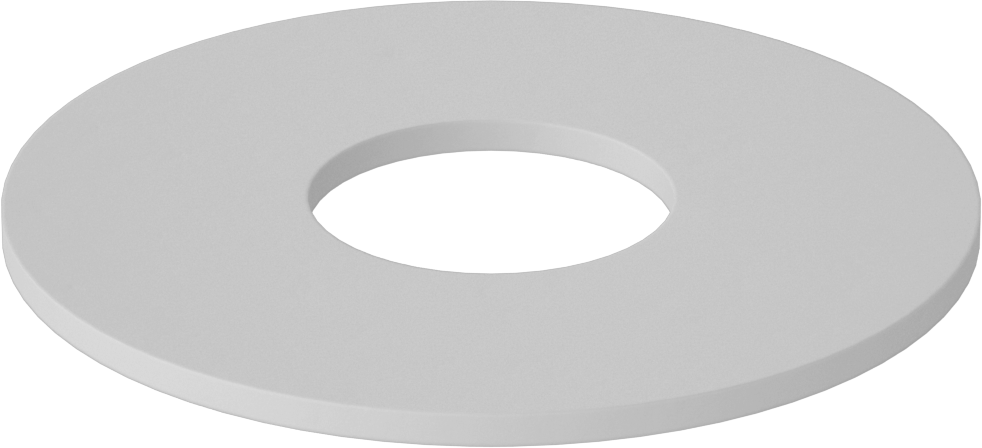 Fiberglas Pul, 5/8" Vida Boyutu için, 0.656" ID, 1.750" OD
