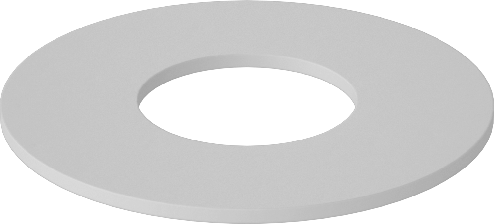Fiberglas Pul, 7/8" Vida Boyutu için, 0.890" ID, 2.000" OD