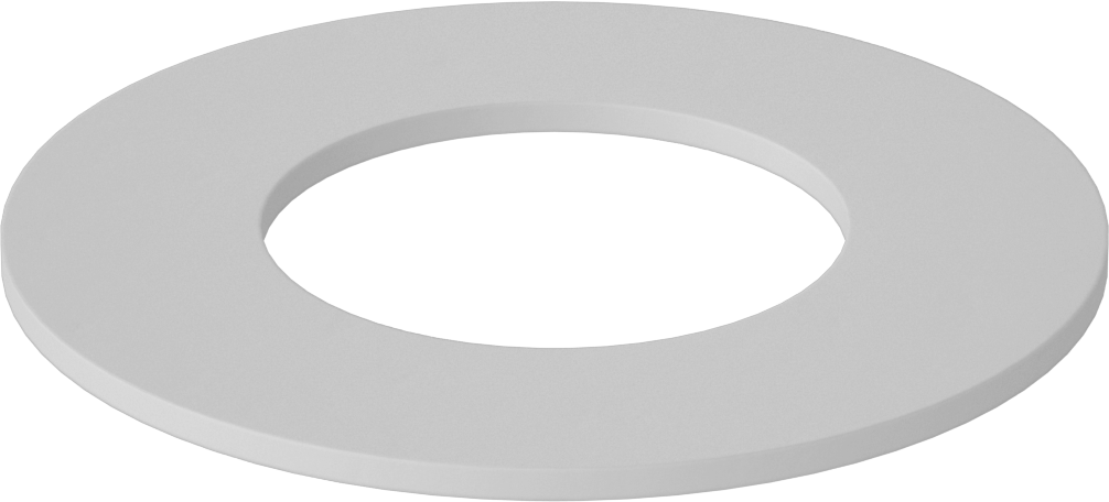 Fiberglas Pul, 1" Vida Boyutu için, 1.062" ID, 2.000" OD