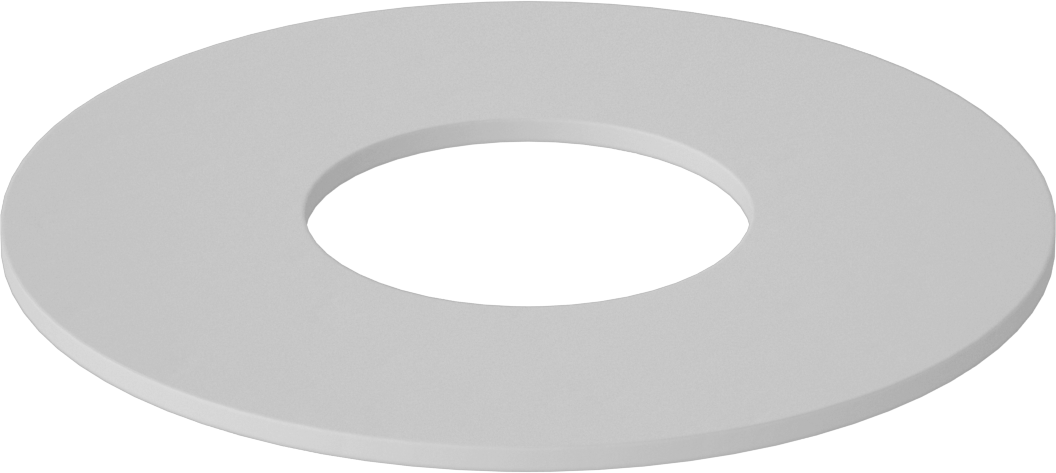Fiberglas Pul, 1" Vida Boyutu için, 1.062" ID, 2.500" OD