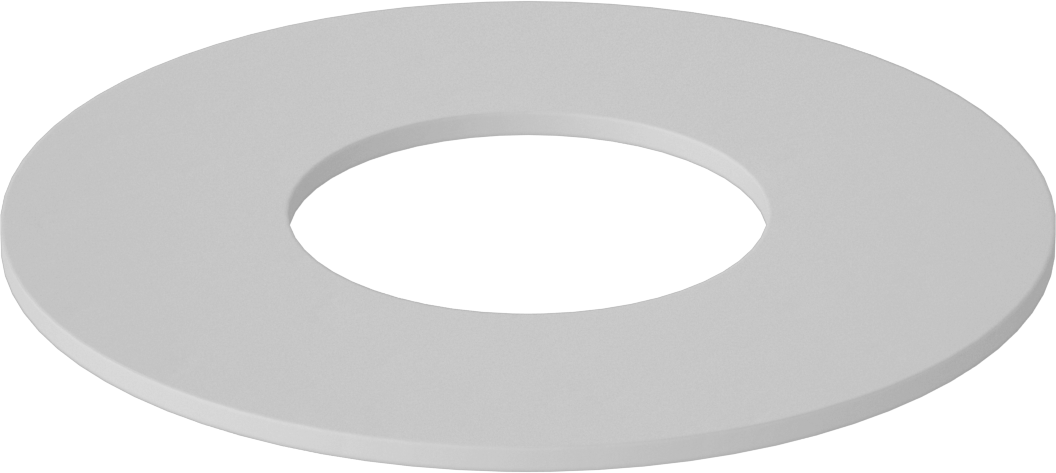Fiberglas Pul, 1-1/8" Vida Boyutu için, 1.140" ID, 2.500" OD