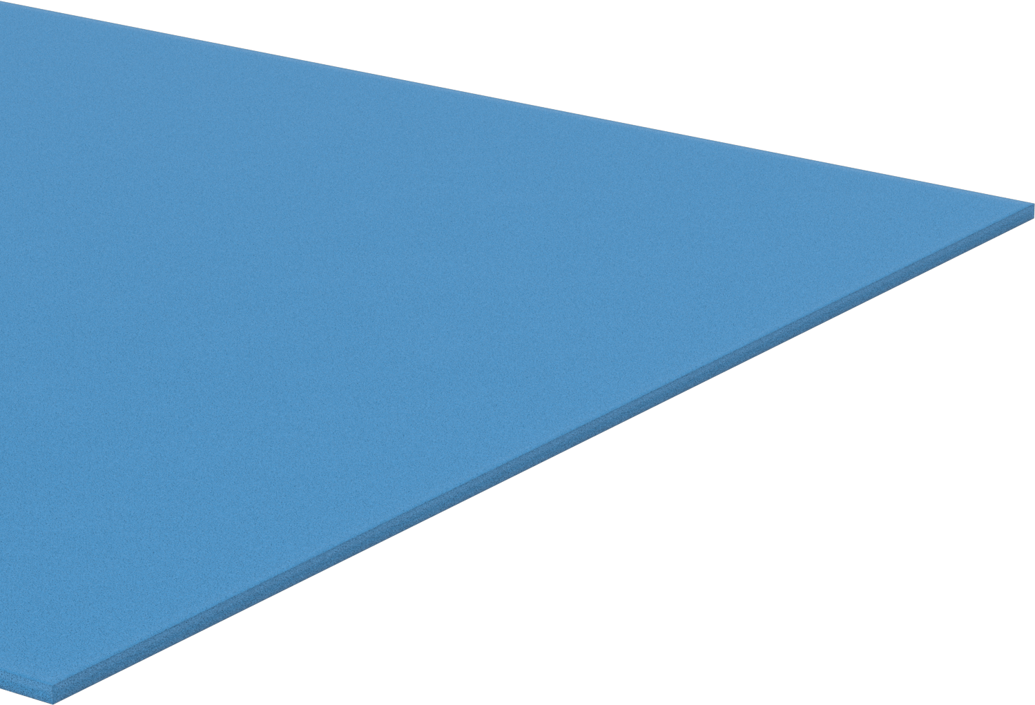 Esnek Kauçuk Köpük Boru Yalıtım Levhası, Düz Arka Yüzeyli Neopren, 1/2“ Kalınlık x 48” Genişlik x 70 Fit Uzunluk
