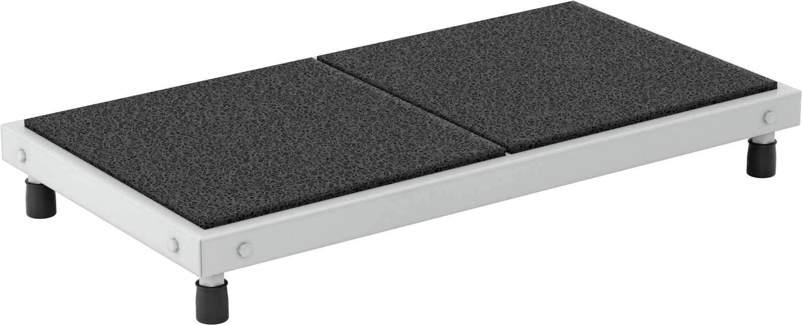 Hafif Yorulma Önleyici Çalışma Platformu, 5“ ila 8” Toplam Yükseklik, 36“ Genişlik x 19” Toplam Derinlik