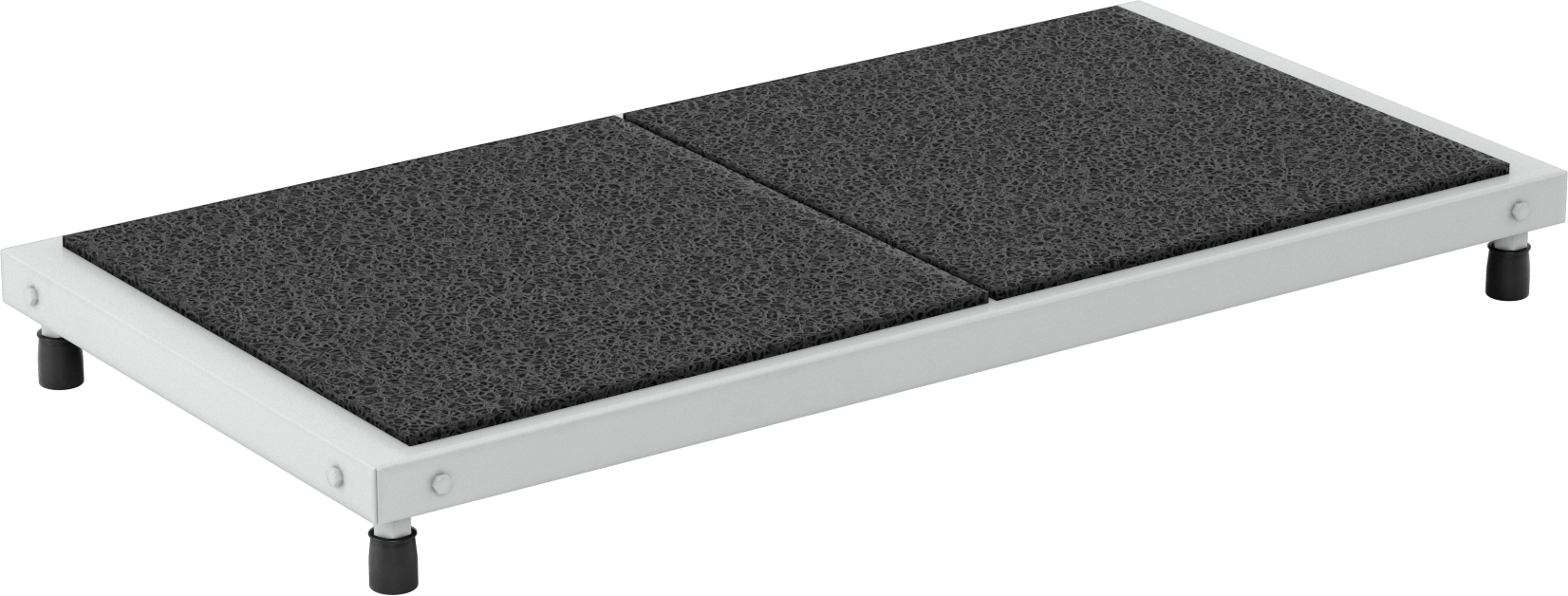Hafif Yorulma Önleyici Çalışma Platformu, 5“ ila 8” Toplam Yükseklik, 47“ Genişlik x 24” Derinlik Toplam