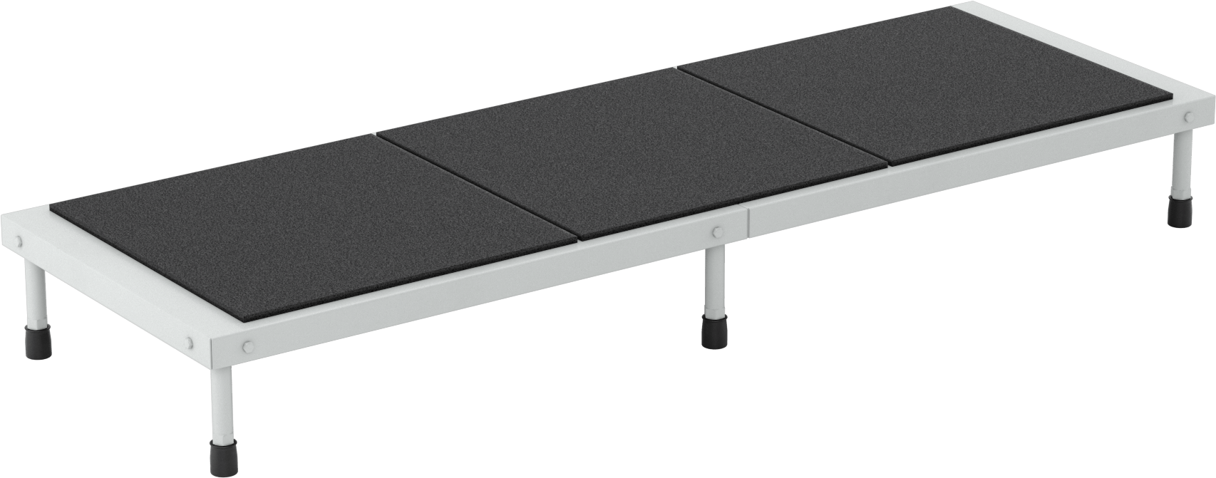 Hafif Yorulma Önleyici Çalışma Platformu, 9 inç ila 14 inç Toplam Yükseklik, 72“ Genişlik x 24” Derinlik Toplam