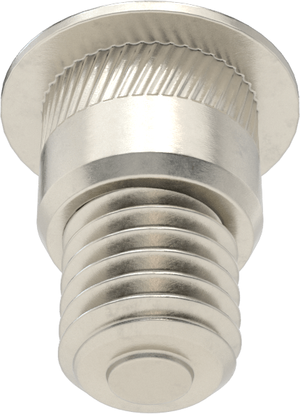 Sandviç Paneller için Perçin Somunu, 14,5 mm ila 18 mm Delik Derinliği için, M6 x 1 mm Ek Parça Boyutu