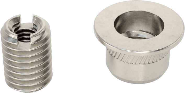 Sandviç Paneller için Perçin Somunu, 14,5 mm ila 18 mm Delik Derinliği için, M6 x 1 mm Ek Parça Boyutu