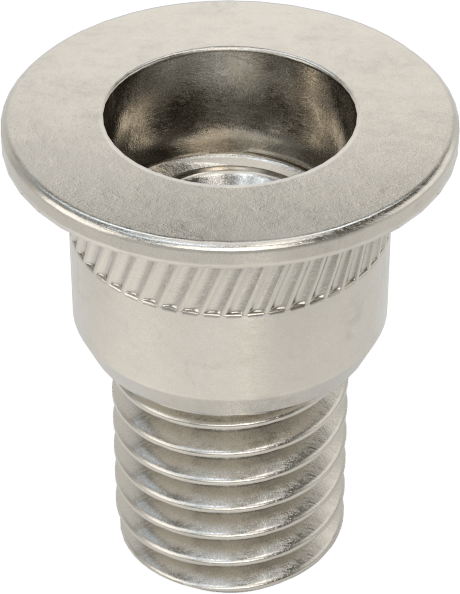 Sandviç Paneller için Perçin Somunu, 17 mm ila 20,5 mm delik derinliği için, M6 x 1 mm Ek Parça Boyutu