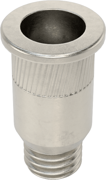 Sandviç Paneller için Perçin Somunu, 20 mm ila 28 mm Delik Derinliği için, M6 x 1 mm Ek Parça Boyutu