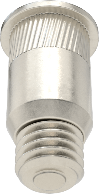 Sandviç Paneller için Perçin Somunu, 20 mm ila 28 mm Delik Derinliği için, M6 x 1 mm Ek Parça Boyutu