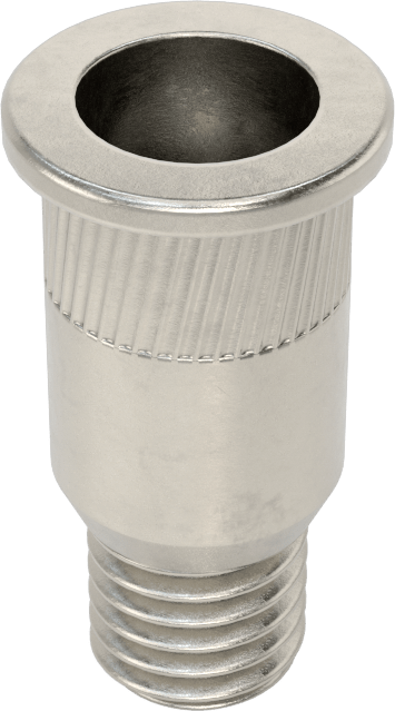 Sandviç Paneller için Perçin Somunu, 22 mm ila 30 mm Delik Derinliği için, M6 x 1 mm Ek Parça Boyutu