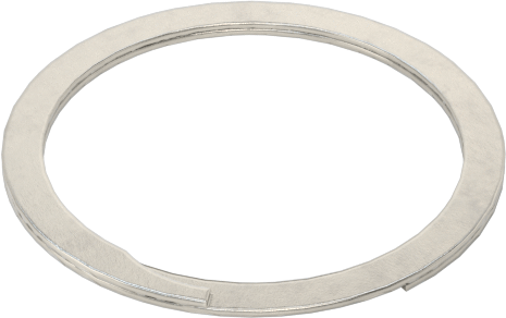 Spiral Dış Tutma Halkası, 1/2" dış çap için, 18-8 Paslanmaz Çelik