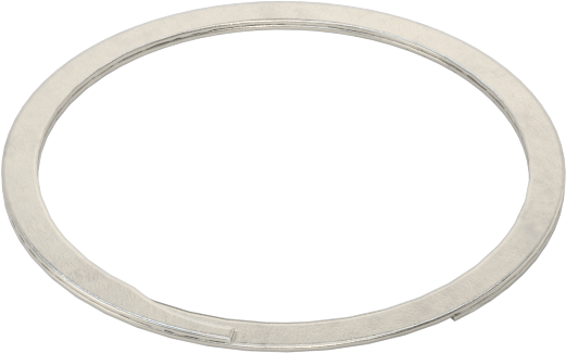 Spiral Dış Tutma Halkası, 1-1/4" Dış Çap için, 18-8 Paslanmaz Çelik