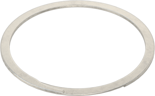 Spiral Dış Tutma Halkası, 1-1/2" dış çap için, 18-8 Paslanmaz Çelik
