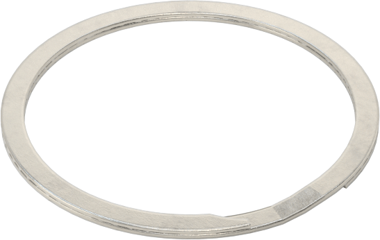 Spiral Dış Tutma Halkası, 1-5/8" Dış Çap için, 18-8 Paslanmaz Çelik